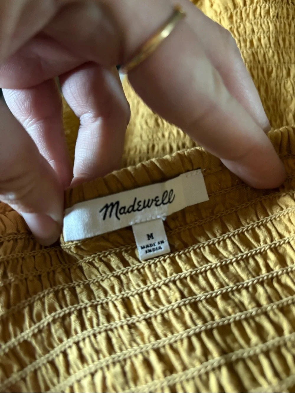 Madewell worn once